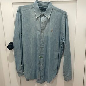 Ralph Lauren Denim men’s button down dress shirt
